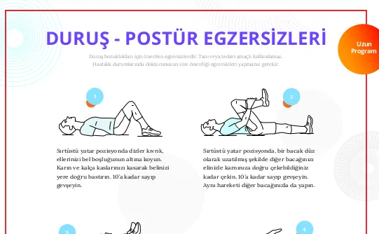 Duruş Bozukluğu Egzersiz Programı